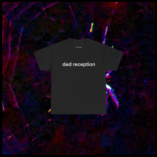 ded reception name tee